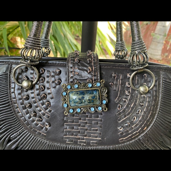 Dior Plisse frame bag leather large. This is a vintage classic CD bag - Picture 4 of 16